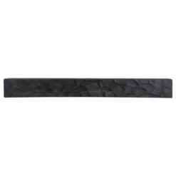 48 In. W X 5.5 H X 6.25 In. D Rough Hewn Midnight Black Cap-Shelf Mantel -Fire Place Store midnight black dogberry collections mantel shelves m hewn 4862 nght none c3 1000