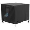 Square Gas Fire Pit Cover 30 In. X 30 In. X 25 In., Waterproof And 600D Heavy-Duty Fire Table Cover, Patio Propane