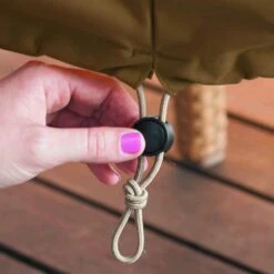 42 In. New Classic Accessories Veranda Fire Pit Table Cover - Round, Outdoor Table Cover, Beige -Fire Place Store misopily fire pit covers and accessories ph03928b093 1f 1000