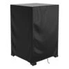 Patio Fire Pit Cover Square Waterproof, 21.6 In. L X 21.6 In. W X 35.4 In. H Durable Gas Outdoor Firepit Cover, Black