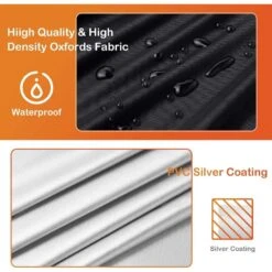 Outdoor Round Fire Pit Cover Waterproof, Full Coverage Fire Pit 22-34 In. Cover Dustproof Anti UV And Tear Resistant -Fire Place Store misopily fire pit covers and accessories sa04 328b074 44 1000