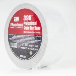 2.83 In. X 60.1 Yds. 398 All-Weather HVAC Duct Tape In White
