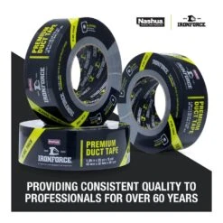 1.89 In. X 35 Yd. Premium Duct Tape In Gray -Fire Place Store nashua tape duct tape 1346557 fa 1000