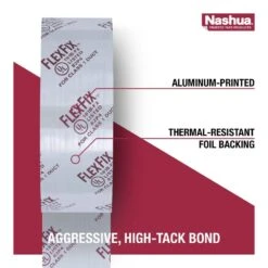1.89 In. X 120.3 Yd. 555 FlexFix UL Listed Duct Tape Sealer 23 1.89 In. X 120.3 Yd. 555 FlexFix UL Listed Duct Tape Sealer -Fire Place Store nashua tape duct tape 1529786 1f 1000