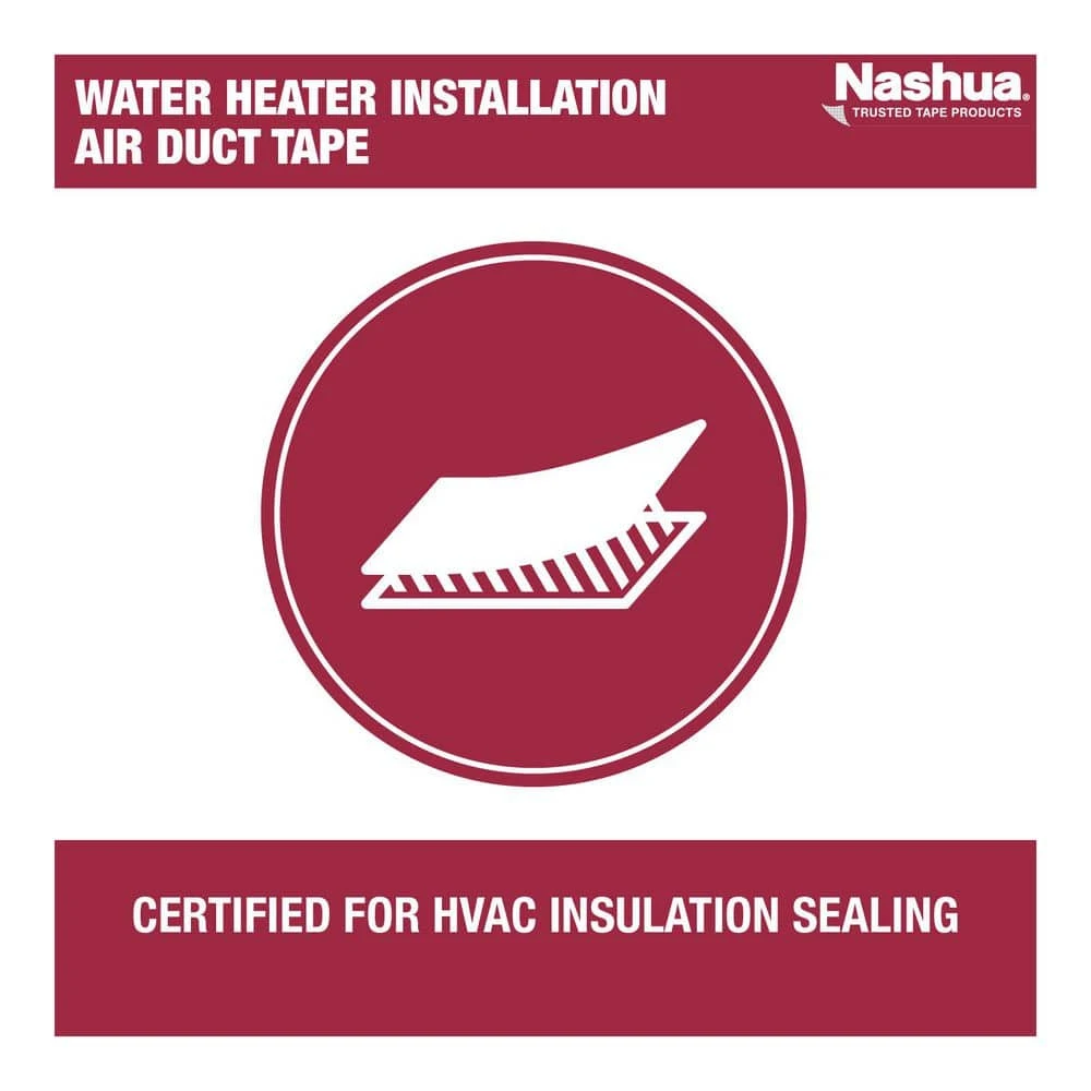 1.89 In. X 30 Yd. Water Heater Installation Air Duct Tape 2 1.89 In. X 30 Yd. Water Heater Installation Air Duct Tape - Image 2