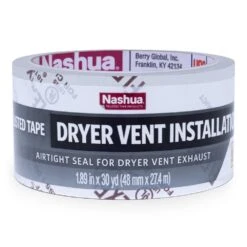 1.89 In. X 30 Yd. Dryer Vent Installation Air Duct Accessory Duct Tape