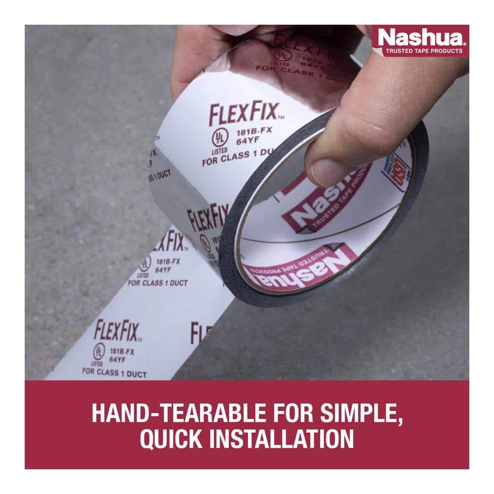 1.89 In. X 30 Yd. Dryer Vent Installation Air Duct Accessory Duct Tape 6 1.89 In. X 30 Yd. Dryer Vent Installation Air Duct Accessory Duct Tape - Image 6