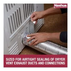 1.89 In. X 30 Yd. Dryer Vent Installation Air Duct Accessory Duct Tape 19 1.89 In. X 30 Yd. Dryer Vent Installation Air Duct Accessory Duct Tape -Fire Place Store nashua tape duct tape 1529836 77 1000