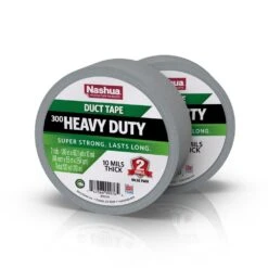 1.89 In. X 120 Yd. 300 Heavy-Duty Duct Tape In Silver (2-Pack)