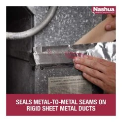 2.5 In. X 60 Yd. 324A Premium Foil HVAC UL Listed Sealer Duct Tape -Fire Place Store nashua tape duct tape 1542698 1d 1000