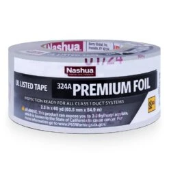 2.5 In. X 60 Yd. 324A Premium Foil HVAC UL Listed Sealer Duct Tape