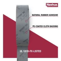 1.89 In. X 60 Yd. 557 Pro-Grade UL Listed Duct Tape -Fire Place Store nashua tape duct tape 1542699 1d 1000