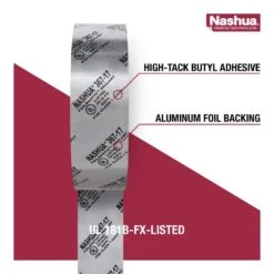 1.89 In. X 33.9 Yd. Foilmastic Sealant Duct Tape -Fire Place Store nashua tape duct tape 1542730 1d 1000