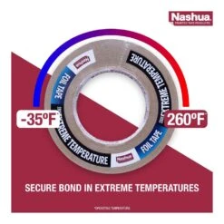 2.83 In. X 50 Yd. 330X Extreme Weather HVAC Foil Duct Tape -Fire Place Store nashua tape duct tape 1906077 77 1000