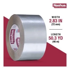 2.83 In. X 50 Yd. 330X Extreme Weather HVAC Foil Duct Tape -Fire Place Store nashua tape duct tape 1906077 a0 1000