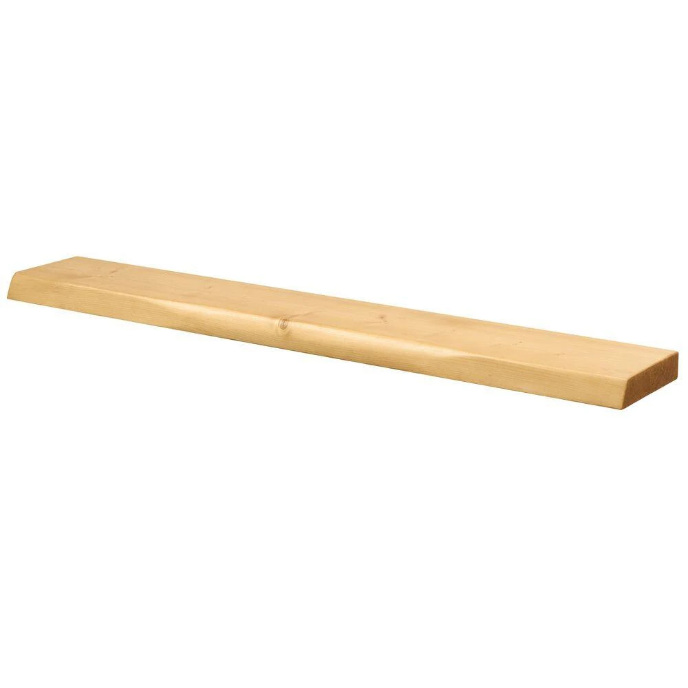 Live Edge 72 In. Natural Cap-Shelf Mantel 5 Live Edge 72 In. Natural Cap-Shelf Mantel - Image 5