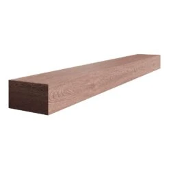5.25 In. D X 9.25 In. W X 72 In. L Unfinished Red Oak Wood Mantel