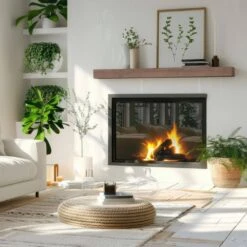 5 In. D X 7.25 In. W X 72 In. L Unfinished White Oak Wood Mantel -Fire Place Store natural white oak ornamental mouldings mantel shelves archdale 6natwoa 31 1000