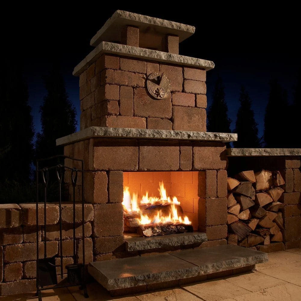 Bluestone Compact Outdoor Fireplace 2 Bluestone Compact Outdoor Fireplace - Image 2