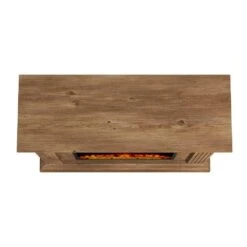 32 In. Freestanding Electric Fireplace In Oak Wood -Fire Place Store oak wood freestanding electric fireplaces ffp23342 4f 1000