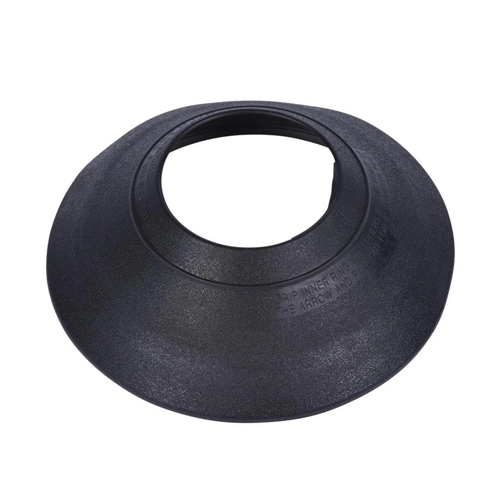 All-Flash No-Calk Vent Pipe Rain Collar With 3 In. - 4 In. Adjustable Diameter 1 All-Flash No-Calk Vent Pipe Rain Collar With 3 In. - 4 In. Adjustable Diameter