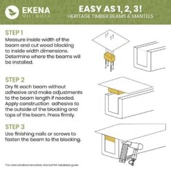 Heritage Timber Reclaimed Axed Cut 60 In. W X 9.5 In. D X 7.5 In. H Cap-Shelf Mantel -Fire Place Store oatmeal ekena millwork mantel shelves manurd10x08x60ot 44 1000