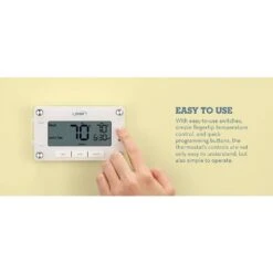 ORBIT Clear Comfort Programmable Thermostat With Large, Easy-to-Read Display -Fire Place Store orbit programmable thermostats 83521 44 1000