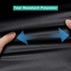 Outdoor Grill Waterproof Cover Round Fire Pit Cover, Black, 45 In. D X 25 In. H -Fire Place Store ovcrnibi fire pit covers and accessories wj 003 4 zhd 44 1000 1