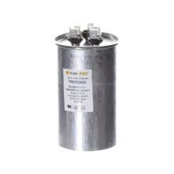 TITAN PRO 55 Plus 5 MFD 440/370V Dual Voltage Round Run Capacitor