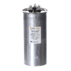 Titan Pro 80+5 MFD 440-Volt/370-Volt Dual Voltage Round Run Capacitor