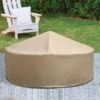 Ripstop Round Fire Pit Cover
