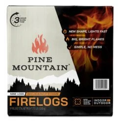 Traditional 3-Hour Firelogs, Long Burning Firelog For Fireplace, Campfire, Fire Pit, Indoor And Outdoor Use (9-Pack) 11 Traditional 3-Hour Firelogs, Long Burning Firelog For Fireplace, Campfire, Fire Pit, Indoor And Outdoor Use (9-Pack) -Fire Place Store pine mountain firewood 501 160 805 44 1000
