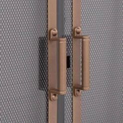 Aerin Small Burnished Bronze Glass Fireplace Doors -Fire Place Store pleasant hearth fireplace doors ae 1700bb 66 1000