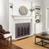 Collin Small Gunmetal Glass Fireplace Doors
