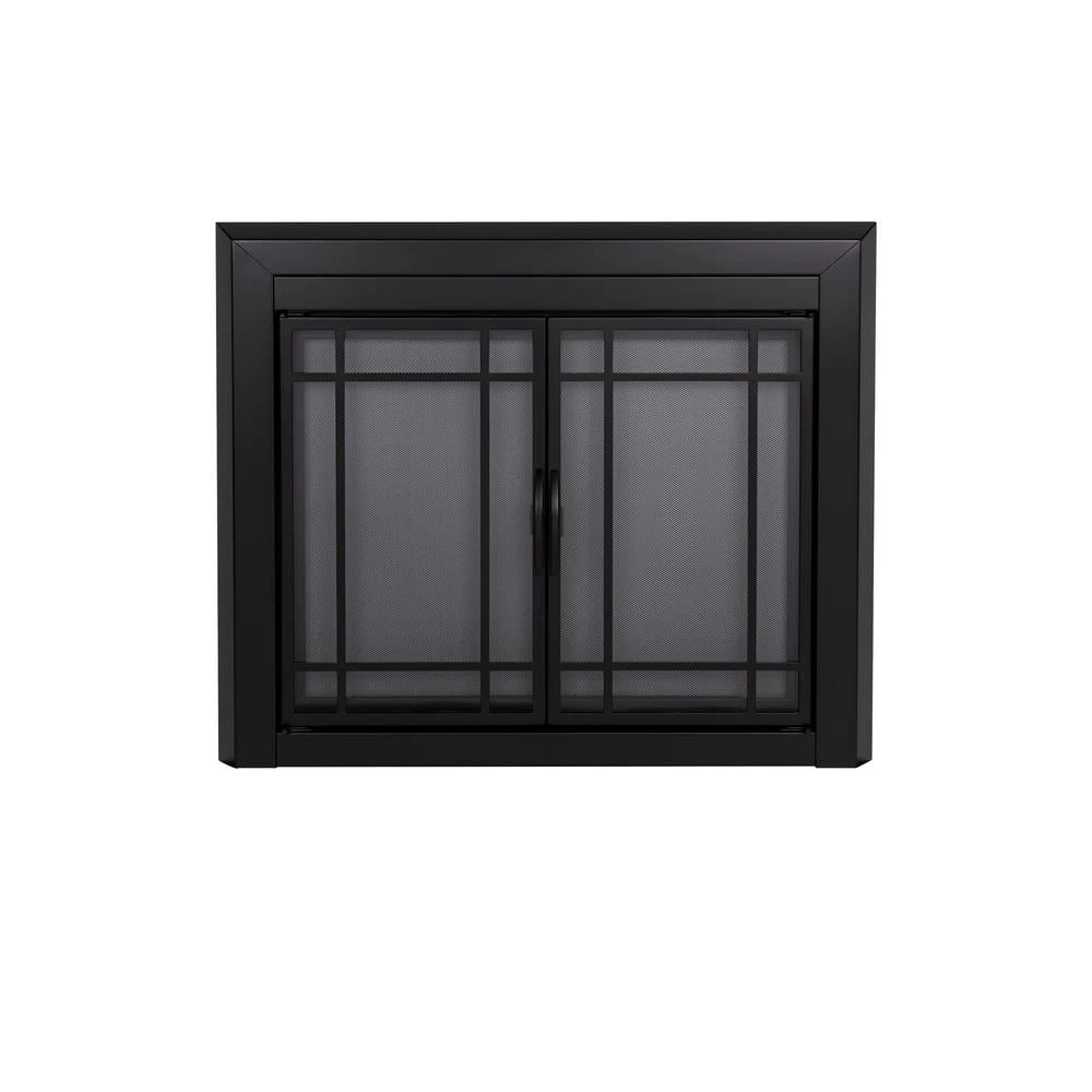 Easton Medium Glass Fireplace Doors 2 Easton Medium Glass Fireplace Doors - Image 2