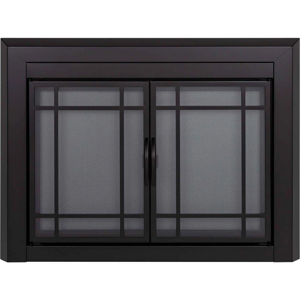 Easton Large Glass Fireplace Doors 2 Easton Large Glass Fireplace Doors - Image 2
