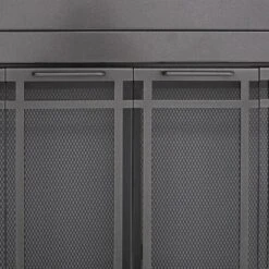 Ellis Small Gunmetal Glass Fireplace Doors -Fire Place Store pleasant hearth fireplace doors el 5300gm 66 1000