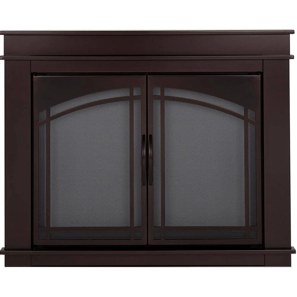 Fenwick Medium Glass Fireplace Doors 2 Fenwick Medium Glass Fireplace Doors - Image 2