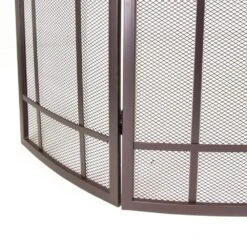 Asteria 3-Panel Fireplace Screen In Wenge 7 Asteria 3-Panel Fireplace Screen In Wenge -Fire Place Store pleasant hearth fireplace screens fa311s 40 1000