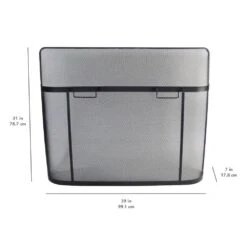 Black Steel 1-Panel Fireplace Screen 8 Black Steel 1-Panel Fireplace Screen -Fire Place Store pleasant hearth fireplace screens fa342s a0 1000