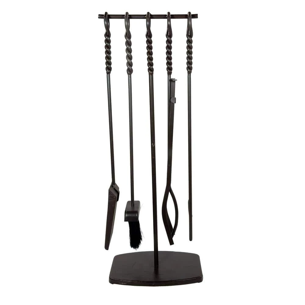 Waverly 5-Piece Fireplace Tool Set 1 Waverly 5-Piece Fireplace Tool Set