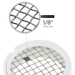 4 In. Termination Vent Cap With Condensation Drain -Fire Place Store plumbflex gas fittings connectors tvent4 1f 1000