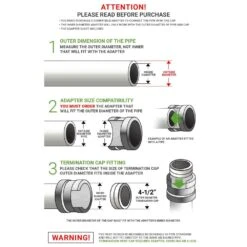 4 In. Termination Vent Cap With Condensation Drain -Fire Place Store plumbflex gas fittings connectors tvent4 76 1000