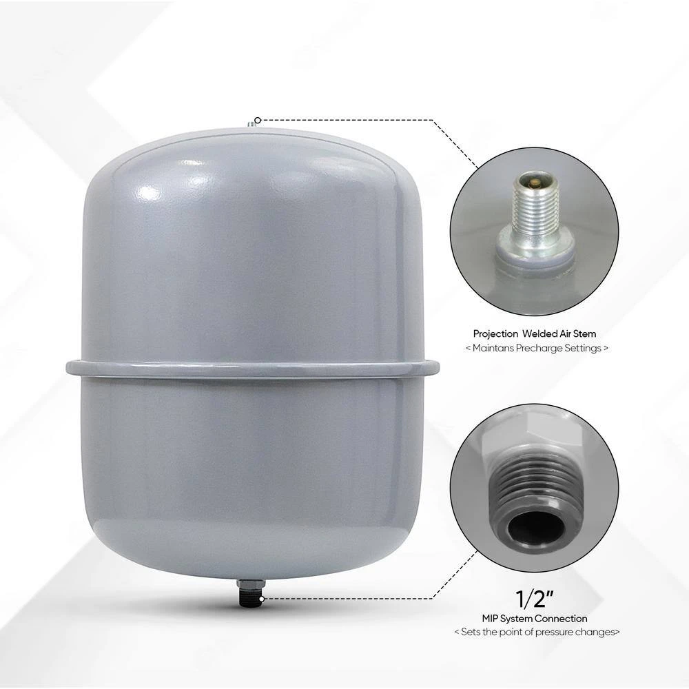 Water Heater Expansion Tank / Bladder Tank 4.8 Gal. Capacity 7 Water Heater Expansion Tank / Bladder Tank 4.8 Gal. Capacity - Image 7