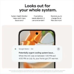 Google Nest Learning Thermostat (4th Gen) With Nest Temperature Sensor (2nd Gen) - Polished Gold -Fire Place Store polished gold google programmable thermostats ga05171 us 1f 1000