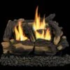 30,000 BTU Heating Ventless Gas Log Set With 18 Dual Fuel Technology