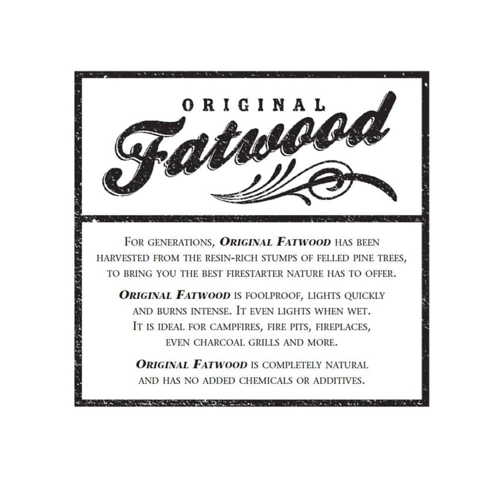 10 Lbs. Fatwood Firestarter Kindling Sticks Box 4 10 Lbs. Fatwood Firestarter Kindling Sticks Box - Image 4