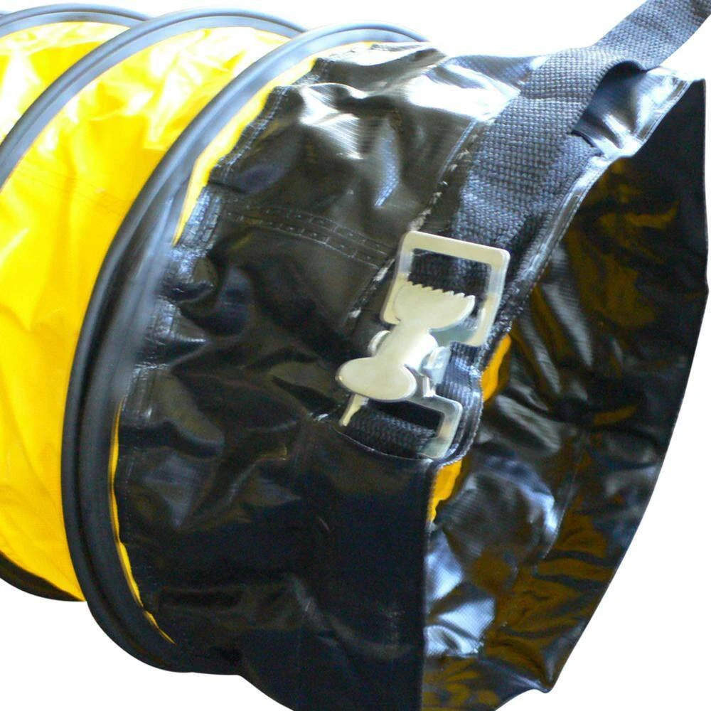 20 In. D X 25 Ft. Coil Flexible Ducting Air Ventilator Yellow 7 20 In. D X 25 Ft. Coil Flexible Ducting Air Ventilator Yellow - Image 7