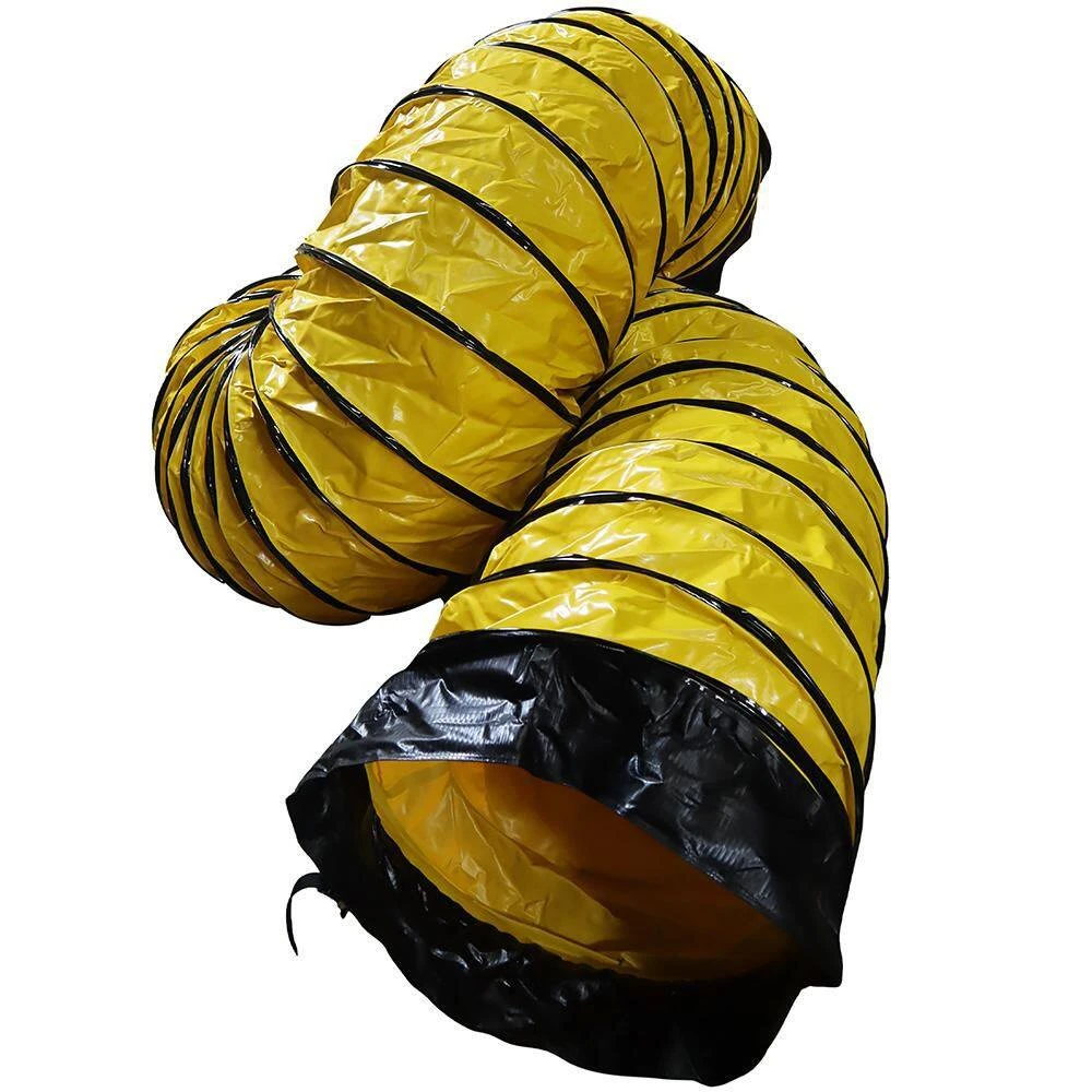 Air Ventilator Large Diameter Flexible Duct Yellow 30 In. Dia 4 Air Ventilator Large Diameter Flexible Duct Yellow 30 In. Dia - Image 4