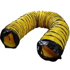 Air Ventilator Large Diameter Flexible Duct Yellow 36 In. Dia